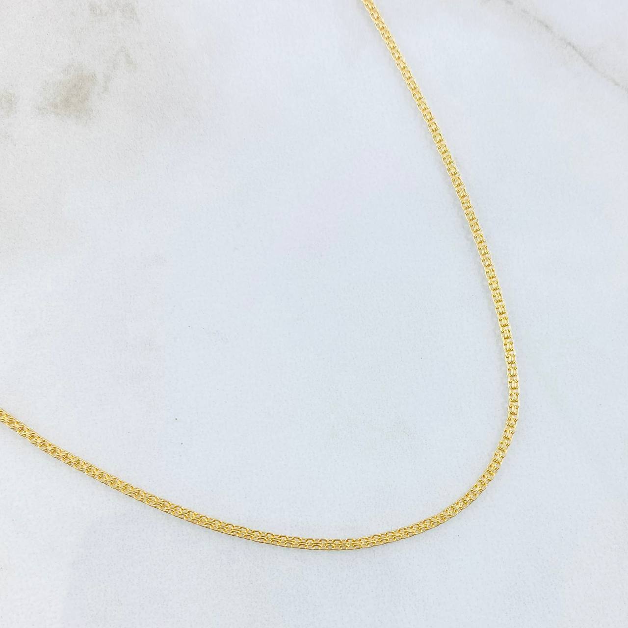 Cadena China 3.35gr / 60cm / 1.4mm Oro Amarillo +1 18K ©