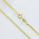 Cadena China 3.1gr / 60cm / Oro Amarillo +1 18K