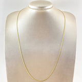 Cadena China 3.1gr / 60cm / Oro Amarillo +1 18K