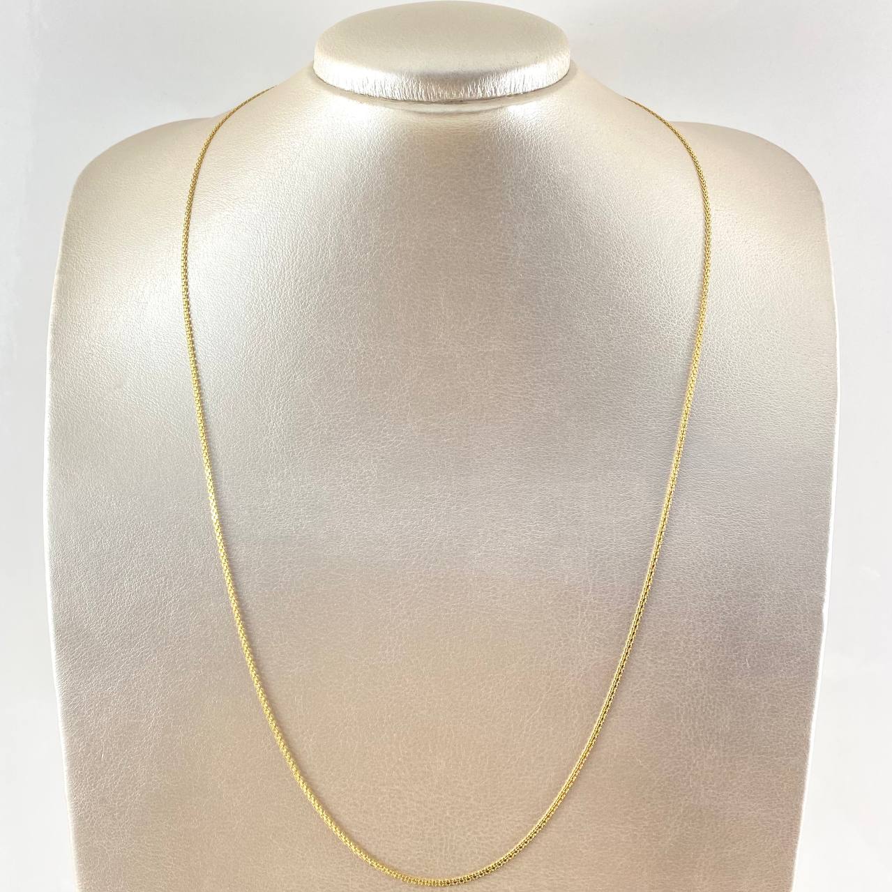 Cadena Veneciana 3.85gr / 50cm / 1.4mm Oro Amarillo +3 18K