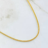 Cadena Franco 4.55gr / 50cm / Oro Amarillo +3 18K *