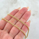Cadena Franco 4.55gr / 50cm / Oro Amarillo +3 18K *