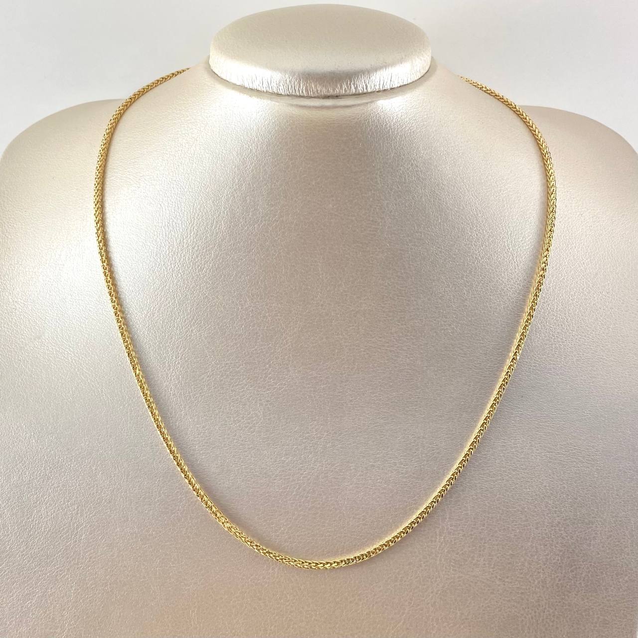 Cadena Franco 4.55gr / 50cm / Oro Amarillo +3 18K *