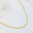 Cadena China 3.9 g / 60 cm / 2.2 mm Oro Amarillo 18K