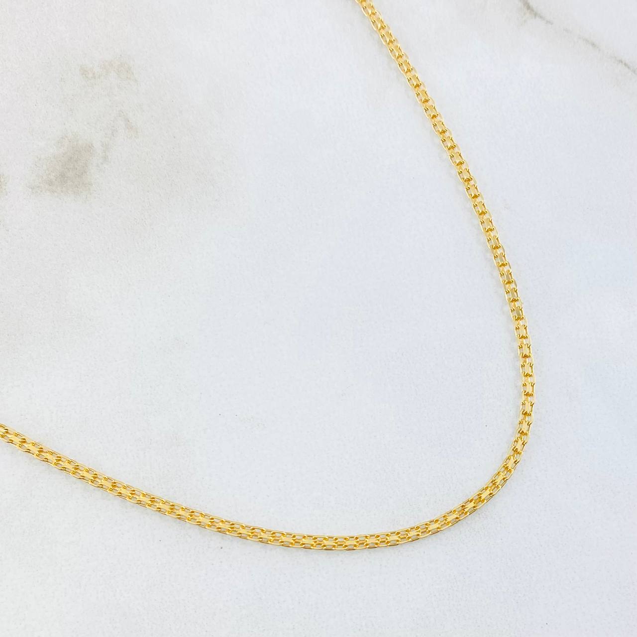 Cadena China 3.8gr / 60cm / Oro Amarillo +1 18K ©