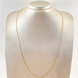 Cadena China 3.85 g / 60 cm / 2.2 mm Oro Amarillo 18K