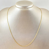 Cadena China 3.3gr / 50cm / Oro Amarillo +1 18K *