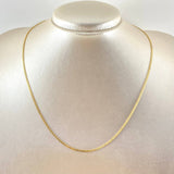Cadena China 3.05gr / 45cm / Oro Amarillo +1 18K ©