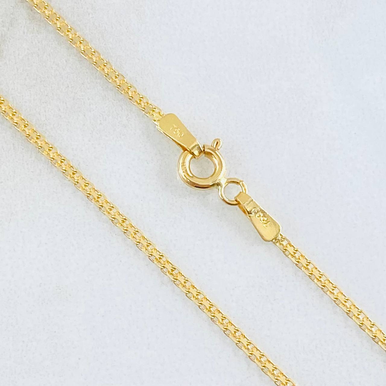 Cadena China 2.5gr / 45cm / 1.5mm Oro Amarillo +1 18K