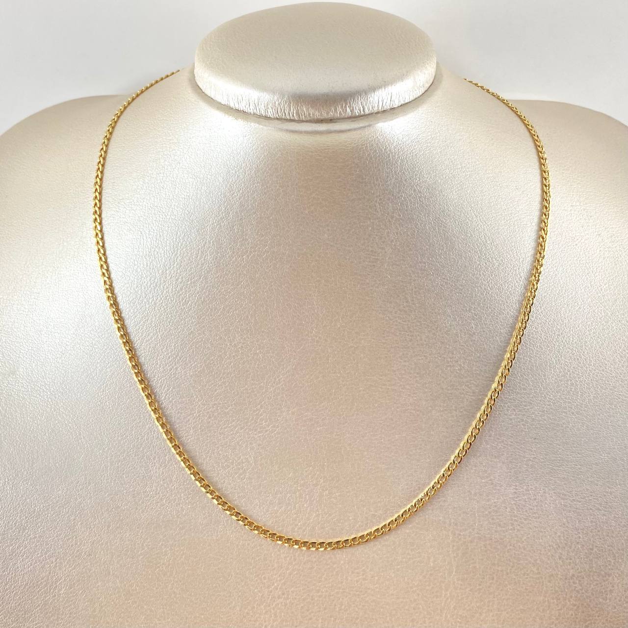 Cadena Cubana 2gr / 45cm / Oro Amarillo +1 18K *