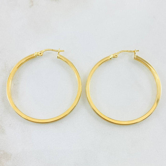 Candongas Andy 2.45gr / 3.8cm / Oro Amarillo 18K ©