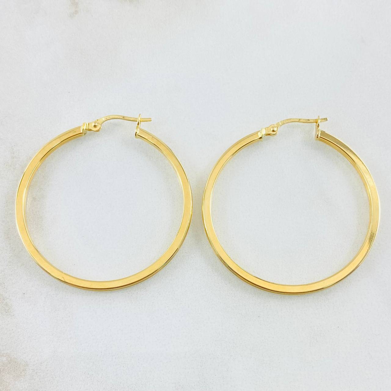 Candongas Andy 2.4gr / 3.8cm / Oro Amarillo 18K *