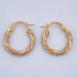 Candongas Lula 1.35gr / 1.8cm / Oro 18K $