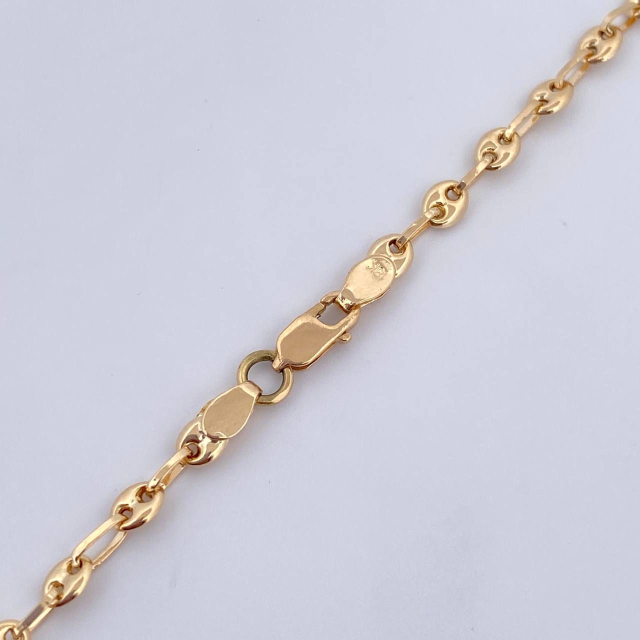 Cadena GC 7.5gr / 62.5cm / Oro 18K $