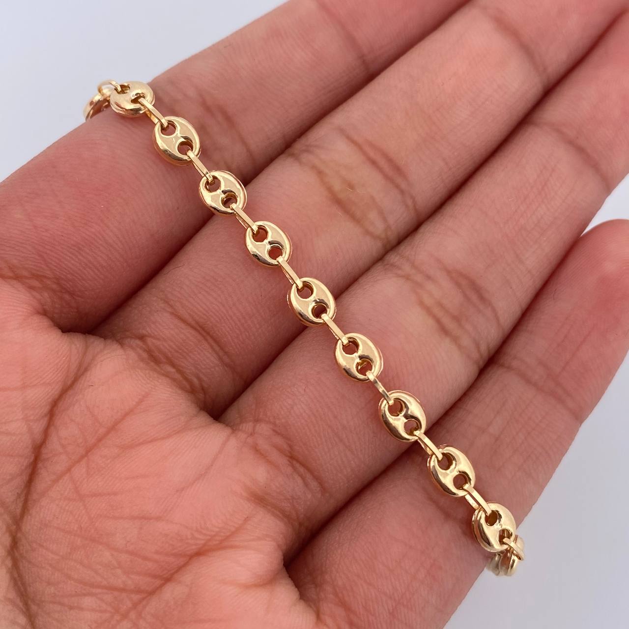 Tobillera GC 4.1gr / 26.7cm / Oro 18K $