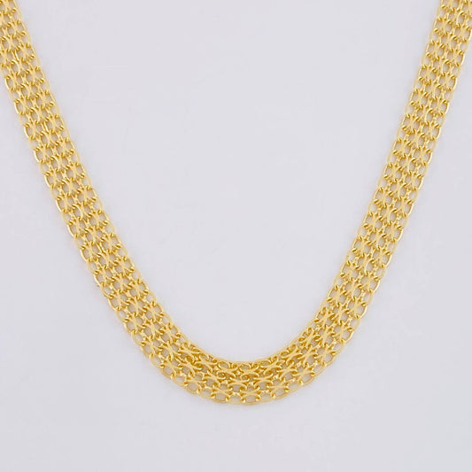 Cadena China 8.45 g / 60.2 cm / 4.3 mm Oro Amarillo 18K