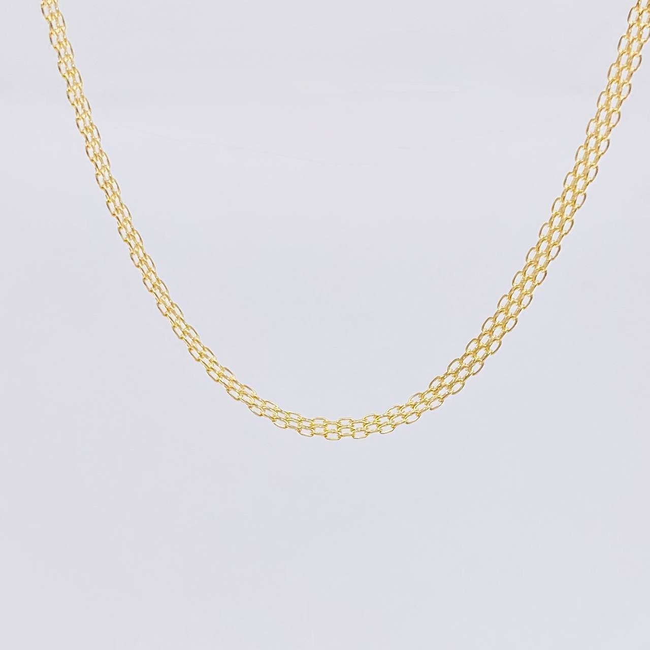 Cadena China 8.45 g / 60.2 cm / 4.3 mm Oro Amarillo 18K