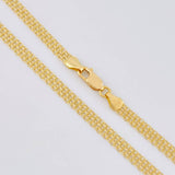 Cadena China 8.45 g / 60.2 cm / 4.3 mm Oro Amarillo 18K