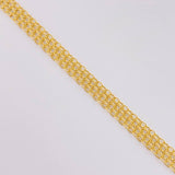 Cadena China 8.45 g / 60.2 cm / 4.3 mm Oro Amarillo 18K