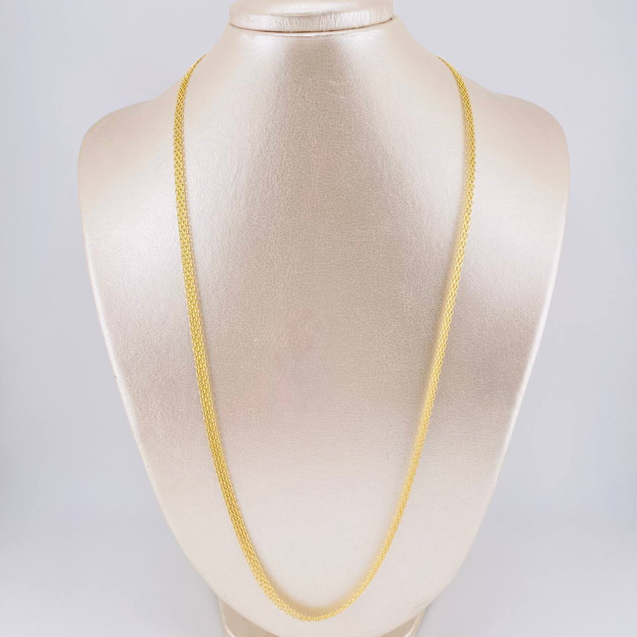 Cadena China 8.45 g / 60.2 cm / 4.3 mm Oro Amarillo 18K