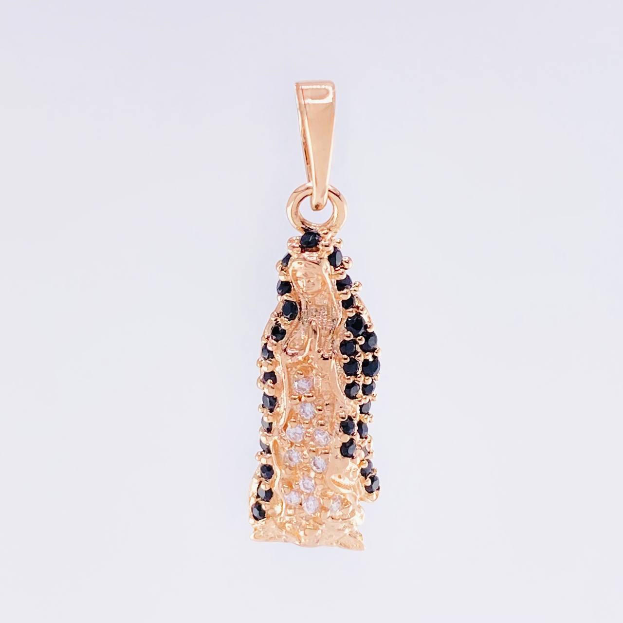 Dije Virgen de guadalupe 1.65g / 2.5cm Oro Rosa 18K