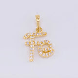 Dije Fe 1.45g / 2cm Oro Amarillo 18K