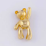 Dije Oso manito levantada 4.75g / 2.7cm Oro Amarillo 18K