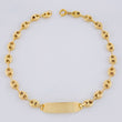 Pulso Gc placa hexagonal 2.15g / 17.9cm / 4.1mm Oro Amarillo 18K