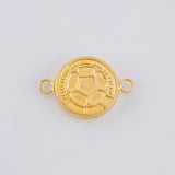 Herraje Escudo selección 0.85g / 1.8cm Oro Amarillo 18K