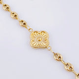 Pulso GC Trebol 4.25gr / 19cm / 4.2mm Oro Amarillo 18K