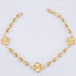 Pulso GC Trebol 4gr / 19cm / 4.1mm Oro Amarillo 18K