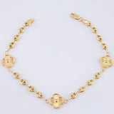 Pulso GC Trebol 4gr / 19cm / 4.1mm Oro Amarillo 18K