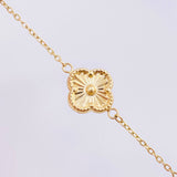 Cadena Aro Seguido Trebol 5.5gr / 50cm / 1.1mm Oro Amarillo 18K