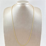 Cadena Lazo 1.45gr / 60cm / +3 Oro 18K