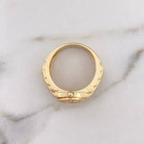 Anillo Correa Corona RX 10gr / T10 1/2 / Circones Blancos Negros Oro Amarillo 18K $