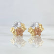 Topos Hortensia 3.1gr / 1.5cm / Tres Oros +4 18K ©