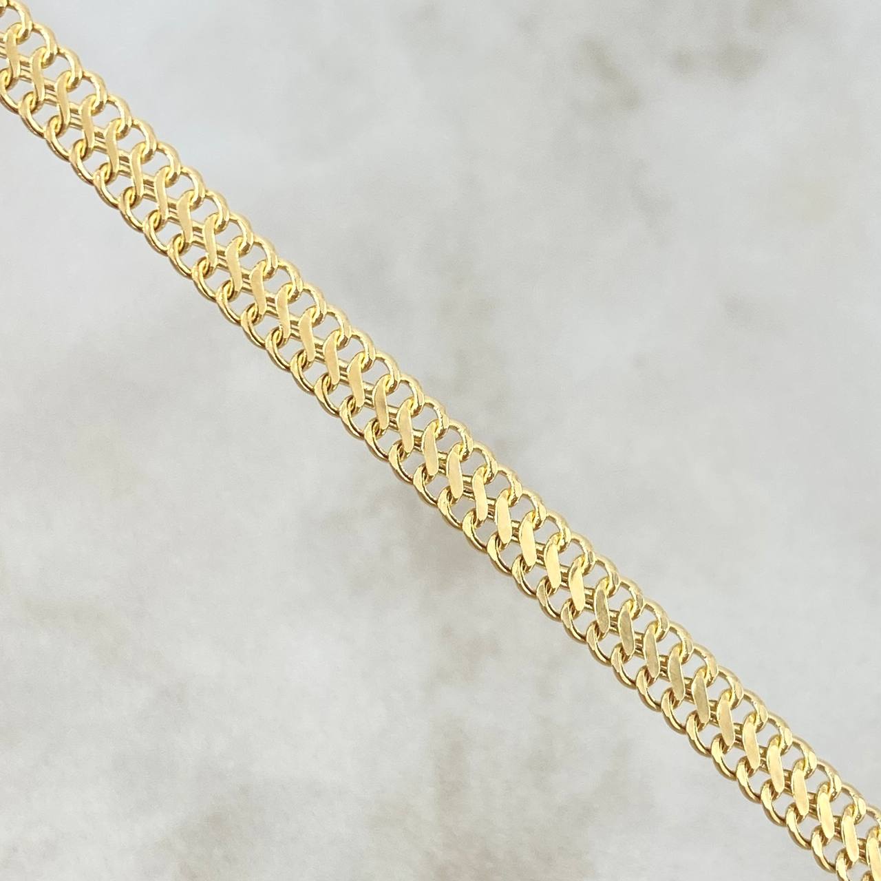 Pulso Sedusa 2.8gr / 21cm / Oro Amarillo +3 18K *