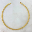 Pulso Cubano Reticulado 2.55gr / 20cm / 3mm Oro Amarillo +3 18K *