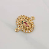 Herraje Virgen Guadalupe 1.9g / 1cm Oro Amarillo 18K