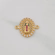 Herraje Virgen Guadalupe 1.9g / 1cm Oro Amarillo 18K
