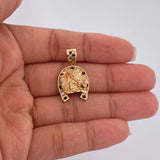 Dije Herradura De Caballo 4.65gr / 2.7cm-Oro Rosa 18K &