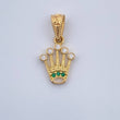 Dije Corona RX 0.7gr / 1.8cm-Oro Amarillo 18K &