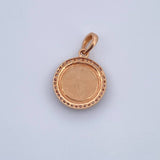 Dije Vigen Del Carmen 1.95gr / 2cm-Oro Rosa 18K &
