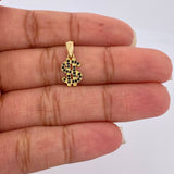 Dije Signo Peso 0.65gr / 1.8cm-Oro Amarillo 18K &