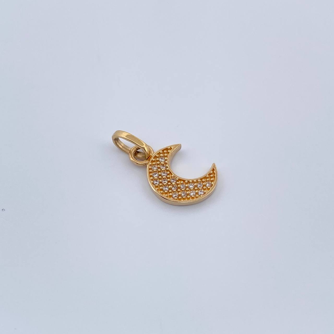 Dije Luna 1gr / 2cm-Oro Amarillo 18K &