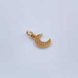 Dije Luna 1gr / 2cm-Oro Amarillo 18K &