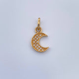 Dije Luna 1gr / 2cm-Oro Amarillo 18K &