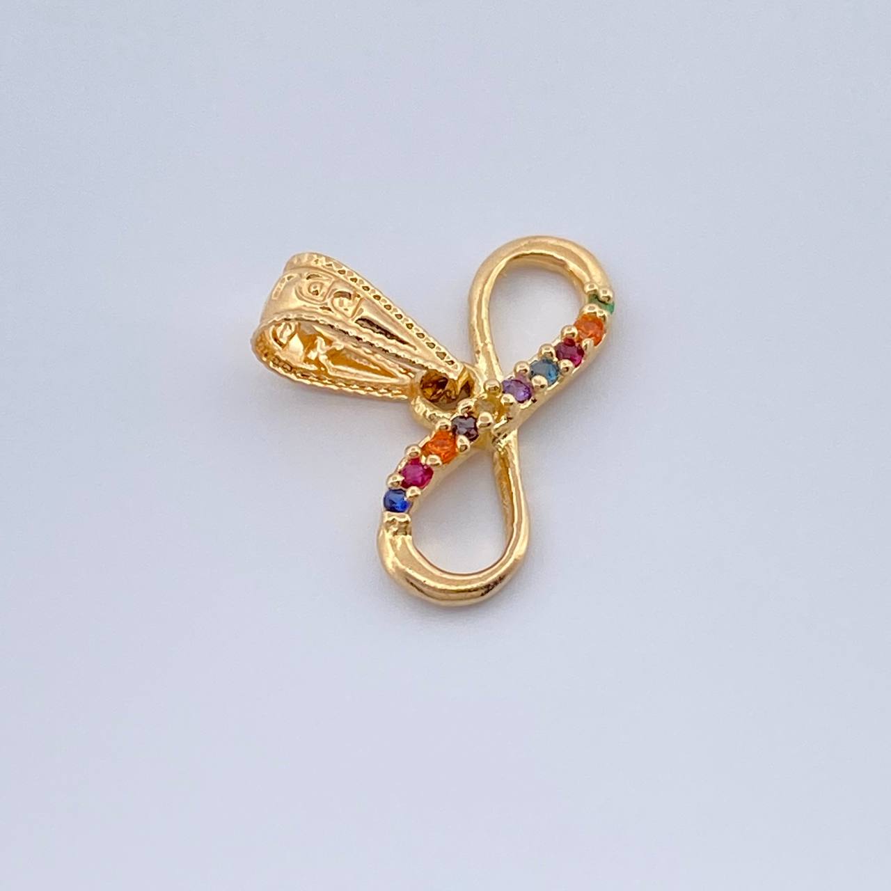 Dije Infinito 0.55gr / 1.1cm-Oro Amarillo 18K &