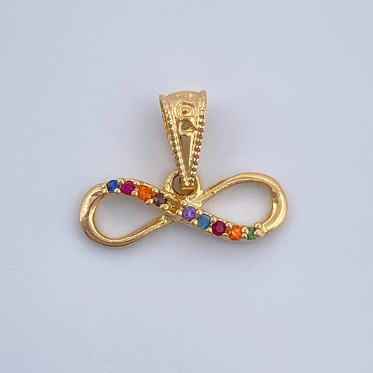 Dije Infinito 0.55gr / 1.1cm-Oro Amarillo 18K &