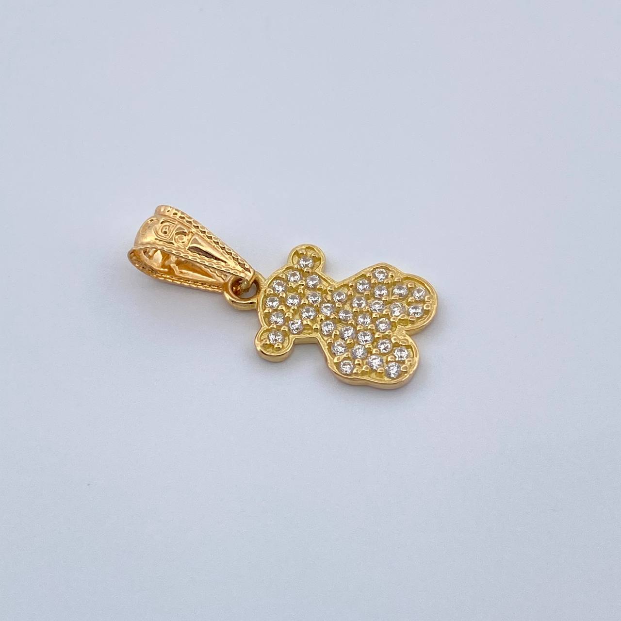 Dije Oso TS 0.6gr / 1.7cm-Oro Amarillo 18K &